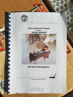 Mount Fleet Models MFM Highlander West Highland Coaster Puffer 124 Boat Kit