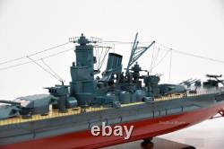 Musashi Japanese Battleship Model 40? Ship Model, New, Wood / Metal 1250