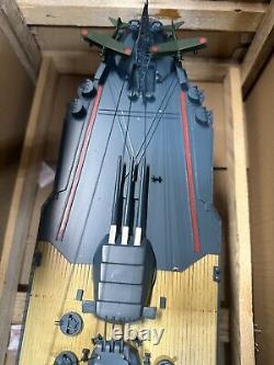 Musashi Japanese Battleship Model 40? Ship Model, New, Wood / Metal 1250