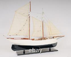 Museum 38 Inch WanderBird wooden Boat Ship Model Replica