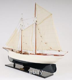 Museum 38 Inch WanderBird wooden Boat Ship Model Replica