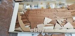 -NEW- Billing Boat Krabbenkutter #457 Wooden Model Kit Denmark COO RARE