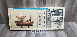 -NEW- Billing Boat Krabbenkutter #457 Wooden Model Kit Denmark COO RARE