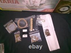 NEW DUSEK MAMOLI SANTA MARIA Laser Cut Wooden Boat Ship Model 172 Kit #D008