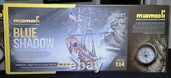 NEW MAMOLI BLUE SHADOW Wooden Boat Ship 164 Scale Model Kit #MV22