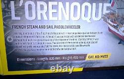 NEW MAMOLI L'ORENOQUE Laser Cut Wooden Boat Ship Model Kit #MV23