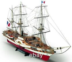 NEW MAMOLI L'ORENOQUE Laser Cut Wooden Boat Ship Model Kit #MV23