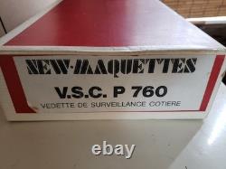 NEW MAQUETTES -VSC P 760- 31 French Coastal Surveillance Patrol Boat Model Kit