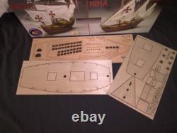 NEW Mantua Model Pinta Wood Ship Boat Scale1/50 Inch 22.44 Kit #775