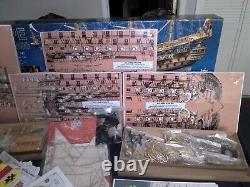 NEW Mantua Models S. Felipe 1690 Wood Ship Boat Kit #747 FULL SET OF SAILS 175