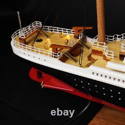 NEW Titanic Model Ship 23L White Star Line Boat Unique Home Decor Birthday Gift