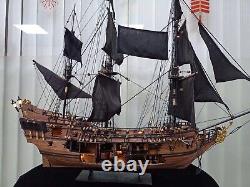 NIDALE Model ship of black pearl ship model Sailing Boat Decoration living room