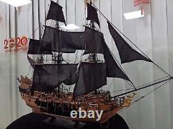 NIDALE Model ship of black pearl ship model Sailing Boat Decoration living room