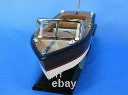 Nautical Office Decor Model Speedboat 14 Chris Craft Runabout Fully Assembled