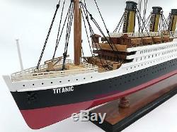 Nautical Titanic 23 Wood Wooden Model Cruise Liner Ship Boat Display Collection
