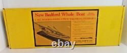 New Bedford Whale boat wood model 116 scale 21 long Model Shipways vintage