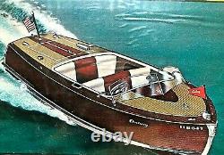 New Century Sea Maid 20' Model Boat Kit By Sterling (new Old Stock Sealed!)