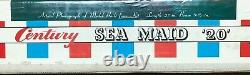 New Century Sea Maid 20' Model Boat Kit By Sterling (new Old Stock Sealed!)