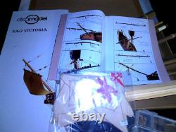 New DisarModel Nao Victoria Wood Model Ship Boat Kit with Sails #20140