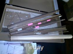 New DisarModel Nao Victoria Wood Model Ship Boat Kit with Sails #20140