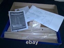 New- Model Shipways- Rattlesnake American Privateer Ship Boat Model Kit 164
