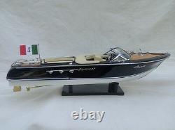 New Riva Aquarama 21 Cream Seat Quality Wood Model Boat L50 Free Shipping