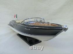 New Riva Aquarama 21 Cream Seat Quality Wood Model Boat L50 Free Shipping