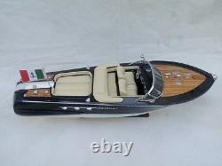 New Riva Aquarama 21 Cream Seat Quality Wood Model Boat L50 Free Shipping