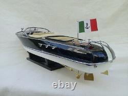 New Riva Aquarama 21 Cream Seat Quality Wood Model Boat L50 Free Shipping