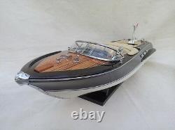 New Riva Aquarama 21 Cream Seat Quality Wood Model Boat L50 Free Shipping