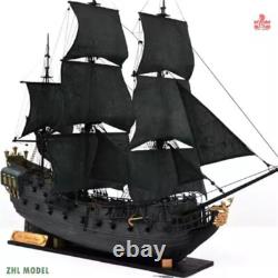 New ZHL The black Pearl Golden version 2023 wood model ship kit 31 inch Gifts