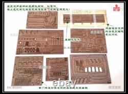 New ZHL The black Pearl Golden version 2023 wood model ship kit 31 inch Gifts