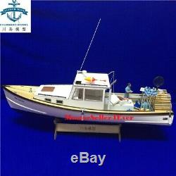 New Zealand Shrimp Boat 1/18 650mm 25 RC Model Wood Model Kit Ship Gift