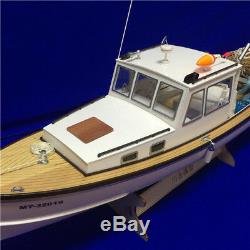 New Zealand shrimp boat 650mm RC Wood Model ship kit