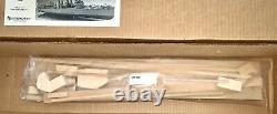 Nib Bluejacket Ship Crafters Four Piper 310' Destroyer Boat Wood Model Kit