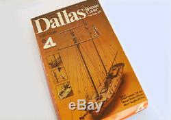 Nice ARTESANIA LATINA DALLAS Revenue Cutter #402, 1/50 scale, wood ship model