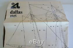 Nice ARTESANIA LATINA DALLAS Revenue Cutter #402, 1/50 scale, wood ship model