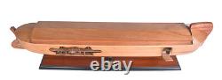 Noah's Ark Encounter Boat Wooden Open Hull Model 33 Replica Bible Flood Decor