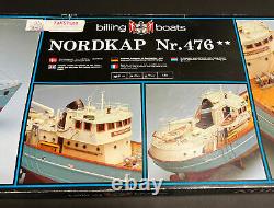 Nordkap Nr. 476 Billing Boats 150 Scale Wooden Model Kit Fittings Fishing Ship