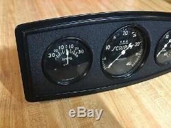 Nos 40s Scripps Old Wood Boat Gauge 32 Ford Scta Vintage Dash Instrument Panel