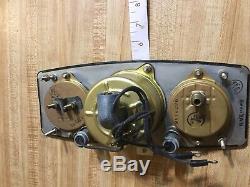 Nos 40s Scripps Old Wood Boat Gauge 32 Ford Scta Vintage Dash Instrument Panel