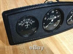 Nos 40s Scripps Old Wood Boat Gauge 32 Ford Scta Vintage Dash Instrument Panel