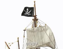 OcCre Buccaneer Caribbean Pirate Ship 1100 Wooden Model Kit OC12002 Boat