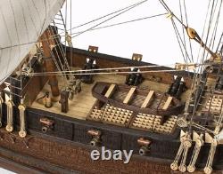 OcCre Buccaneer Caribbean Pirate Ship 1100 Wooden Model Kit OC12002 Boat