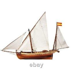 OcCre Felucca San Juan Sail Boat 170 Scale Beautifully Detailed Model Kit 12001