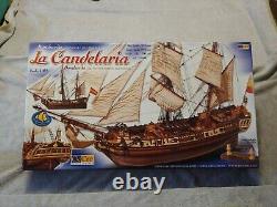 OcCre La Candelaria Wooden Ship 13000. Model Kit open box Bombarda 18th Cent