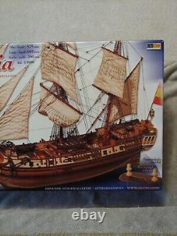 OcCre La Candelaria Wooden Ship 13000. Model Kit open box Bombarda 18th Cent