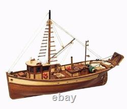 Occre Palamos Wooden Model Ship Kit 145 Scale Mediterranean Fishing Boat