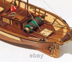 Occre Palamos Wooden Model Ship Kit 145 Scale Mediterranean Fishing Boat