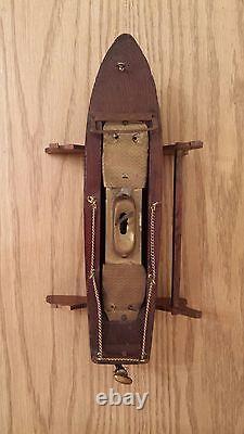 Old Clock Work Motor Boat ModelKeywind SpeedboatToy